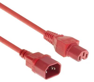 Obrázek produktu pro ACT AK5391, 2,5 m, IEC C14, IEC C15, 250 V, 10 A