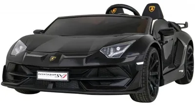 Produktbild von Lamborghini Aventador SVJ - Kinder Elektroauto - 24V - mit Fernbedienung - 2-Sitzer - Schwarz