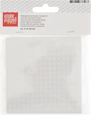 Produktbild von KNORR prandell Mikro Klebepunkte 768 Stück 3 mm Durchmesser Klebepads Basteln