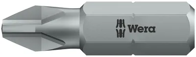 Immagine prodotto di Punta da 1/4" DIN 3126 C6,3 PH0x 25 mm, resistente all'usura. Wera | 4013288013323