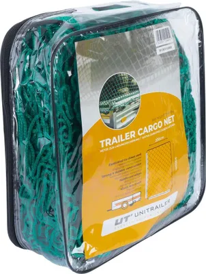 Produktbild von UNITRAILER Ladungssicherungsnetz 2000x3000 mm Anhängernetz mit Randkordel, Maschenweite 45x45 mm, Schutznetz