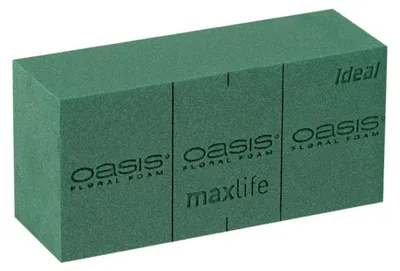 Produktbild von 20 OASIS IDEAL Maxlife Steckschaum Ziegel Frischblumen universal 23 cm
