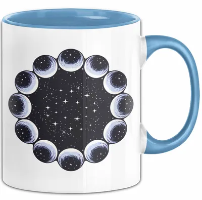 Produktbild von Astronomie Fan Tasse Geschenkidee Sternengucker Lustiger Geschenkidee Lustig (Blau)