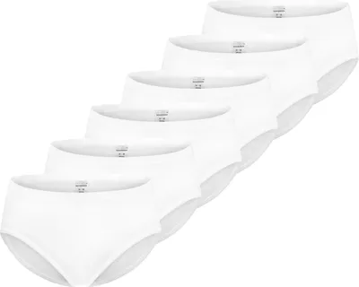 Produktbild von Schiesser 6er Pack Original Classics Feinripp Hüftslip Traditionelle Passform, Formstabil, Zeitlose Wäsche ohne Seitennähte