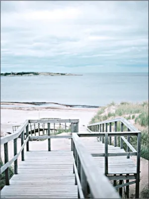 Produktbild von TPFLiving Kunstdruck LW-16 (OHNE RAHMEN) Poster - Leinwand - Wandbild - Hochauflösender Giclée-Druck, langlebig und hochwertig - Sommerlandschaft Blaues Meer und weißer Strand -  - Größe: 25x35cm