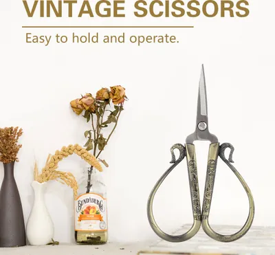 Produktbild von Schere, Edelstahlschere, Vintage Schere, Klassische Schere, DIY Schere