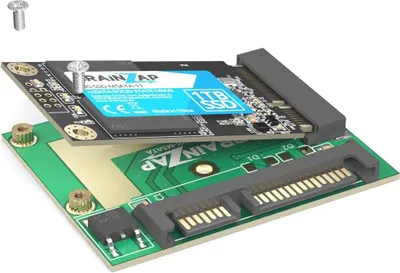 Produktbild von BRAINZAP mSATA 50*30 mm SSD auf 2,5-Zoll SATA 3 III Konverter Adapter Karte Mini-SATA