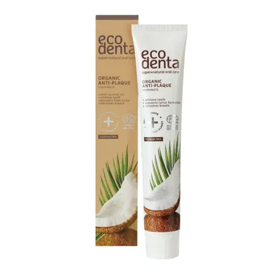 Productafbeelding van Ecodenta Tandpasta organic anti tandplak (75 ml)