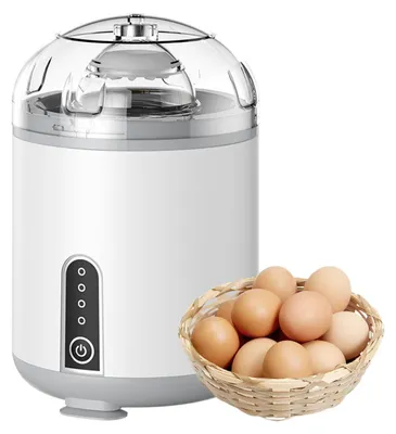 Produktbild von Elektrischer Eierschläger, Eiermischer, Eierschüttler, goldener Eierzieher für die Küche, Eierschalen Mixer,Eierhomogenisator,Weiß