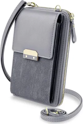 Obrázek produktu pro Aucuu dámskáPolyuretankůže mini crossbody taška přes rameno, peněženka s pouzdrem na smartphone mobilní telefon