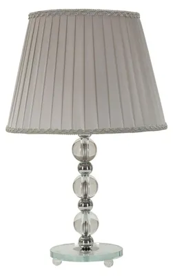 Produktbild von Mauro Ferretti Tischleuchte Tolly E27 Ø 30x48 cm silber