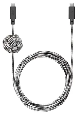 Produktbild von Native Union Anchor Kabel 240W - USB-C - USB-C Kabel, 3 m (Zebra)