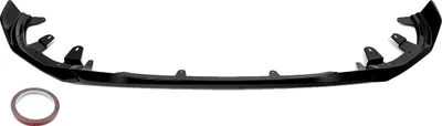 Produktbild von Frontstoßstangen-Splitterlippe, glänzende schwarze Oberfläche, aerodynamisches Design, Glänzend schwarz