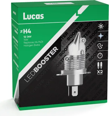 Produktbild von Lucas 12 V H4 LED P43t, 100 2 ks