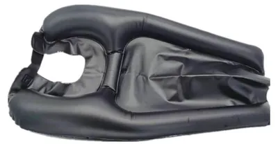 Produktbild von 60 * 38 * 5 cm aufblasbares Shampoo-Becken aus PVC, tragbares Shampoo-Pad, schnelles Aufblasen und Entleeren des Haarwaschbeckens für schwangere Frauen und ältere Menschen