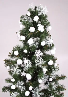 Image de 12x boules de neige pendentif boules de Noël décoration d'arbre de Noël sapins