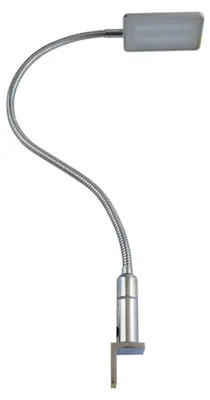 Image de kalb | 4W LED lampe de lit lampe de lecture lampe de chevet flexible 1 set chrome