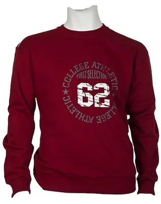 Produktbild von DAVE´S Sweatshirt rot große Größen