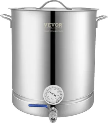 Produktbild von Braukessel, 60 Liter Kapazität, Dual-Temperaturthermometer, 16gallon