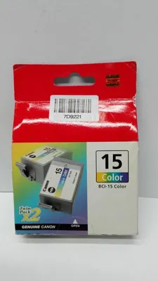 Produktbild von Canon BCI-15CMY Farbtinte Multipack, Cyan, Magenta, Gelb, Tinte auf Pigmentbasis, 2 Stück(e), 349 Seiten