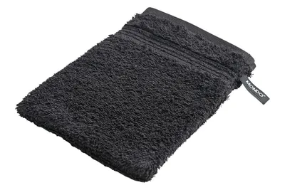 Produktbild von Waschhandschuh - 16 x 22 cm - Anthrazit - Baumwolle