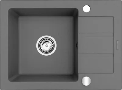 Produktbild von Einbeckenspüle mit Abtropffläche Maidsinks Promo 62x44 1B 1D