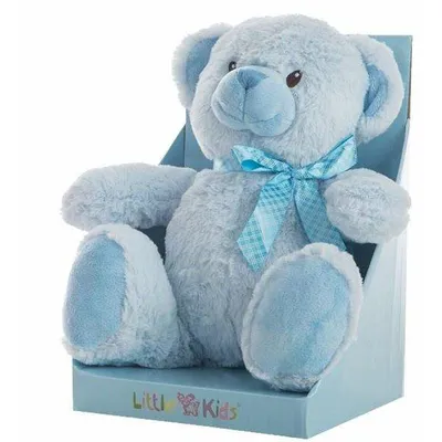 Obrázok produktu pre Plyšový medveď baby modrý 42 cm