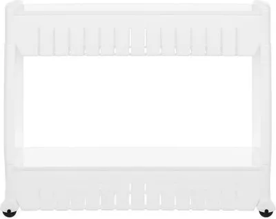 Produktbild von RUHHY 11847 Fahrbares Küchenregal weiß