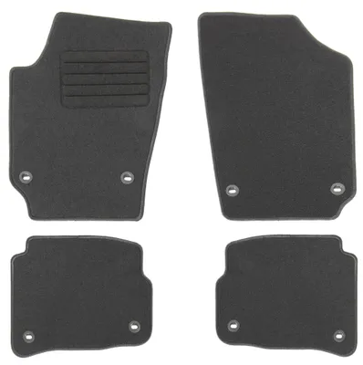 Fußmatten-Set für VW Polo 9N, 06/2003-05/2009, inkl. CrossPolo, 4-teilig