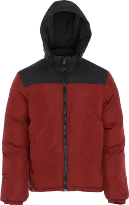Produktbild von Colina herren wattierte steppjacke - dunklerot, XXL