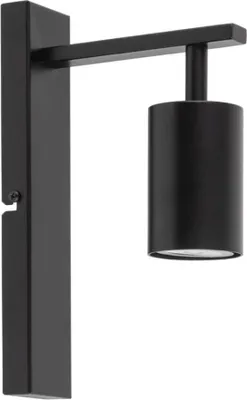 Zdjęcie produktu dla Kinkiet ścienny nowoczesny czarny dekoracyjny reflektorek Vendo 1xGU10 12W Sigma Lighting