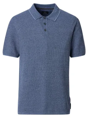 Produktbild von Polo 1/2 gestrickt 136 136 blau Größe M
