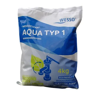 Produktbild von AQUA TYP 1 WESSOCLEAN 4 kg mit Anleitung
