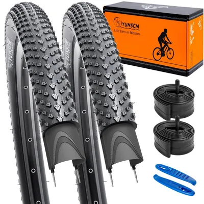 Produktbild von Solidchoice – Set aus 2 pannensicheren Fahrradreifen, 26 Zoll