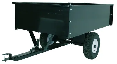 Produktbild von TEXAS 90053030 Anhänger kippbar mit 300 kg Traglast passend für Rasentraktoren