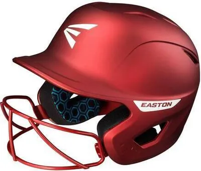 Produktbild von Easton Ghost Fastpitch Softball Batting Helmet w/Mask for Women | M/L Red Baseball/Softball Artikel