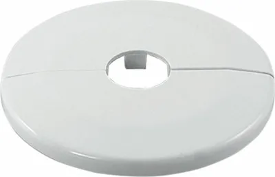 Produktbild von STEDO Scharnierrosette - weiß Loch: 12 mm x Aussen: 65 mm