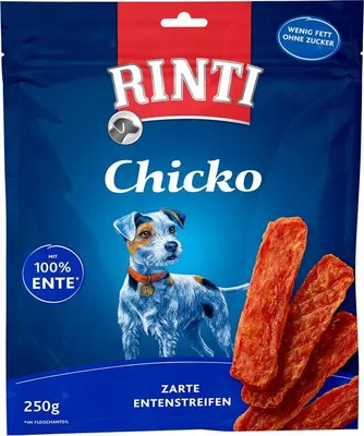 Produktbild von Rinti Chicko Zarte Entenstreifen 9 x 250 g