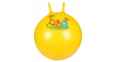 Produktbild von Multipack mit 3 Stück: Gymnastikball, gelb, 65 cm