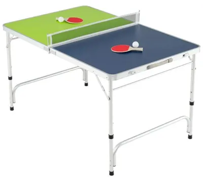 Obrázek produktu pro Skládací stůl na stolní tenis UY10232GN, 120 x 76 cm, zeleno/modrý