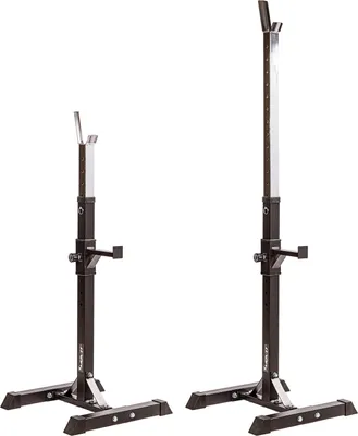 Produktbild von MOVIT Squat Rack 2er Set Langhantelablage Hantelständer Home-Gym Kraftstation