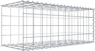 Produktbild von Anbaugabione Typ 2 100 cm x 40 cm x 40 cm (L x H x T), Maschenweite 10 cm x 10 cm, Spirale