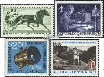 Produktbild von Briefmarken Österreich 1973 Mi 1426,1427,1428,1429 (kompl.Ausg.) postfrisch Sondermarken