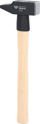 Image de BRILLIANT TOOLS Marteau de serrurier avec manche Hickory 250 g forme française - BT077025