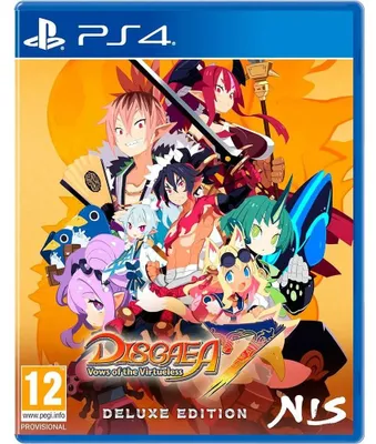 Imagen del producto de Juegos para Playstation 4: Disgaea 7: Vows of the Virtueless, Edición Deluxe, Multicolor, PAL. Multicolor, PAL
