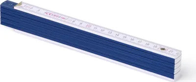 Immagine prodotto di Metrie, metro pieghevole Block-52, blu reale-bianco, 2 m
