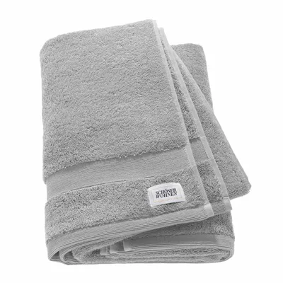 Image de LOESCHEN Schöner Wohnen-Cuddly-H gris Drap de douche 70x140 cm
