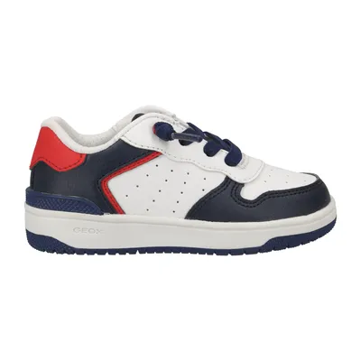 Image de GEOX Sneaker WASHIBA, cuir lisse, bleu, enfants