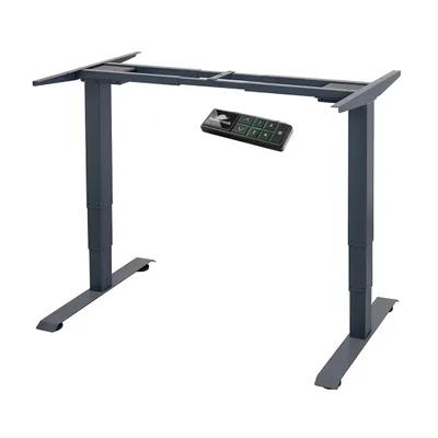 Zdjęcie produktu dla Stelaż do biurka elektrycznego Spacetronik SPE-231OA antracyt z wyświetlaczem OLED i RGB