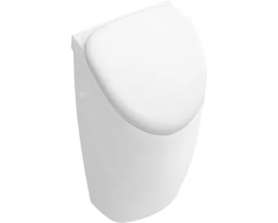 Productafbeelding van Villeroy & Boch Urinooi O.novo/OmniaClassic, compact model, 755701, afmetingen 290x495x245 mm, wit, alpin, artikelnummer 75570101